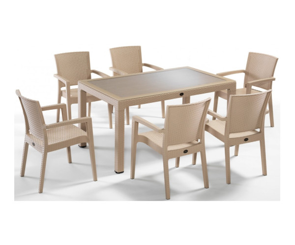 fence taupe τραπεζαρία 150x90